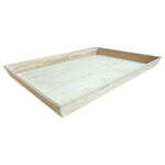 PacknWood 210WOODTRAY54, 22.7-inch Heavy Duty Wooden Tray, 10/PK