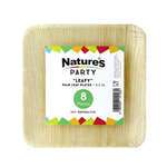 PacknWood 8NPBBA1718, 16 Oz Leafy Palm Leaf Plate, 96/PK