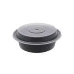 Pactiv NC718B-NS, 16 Oz Newspring Microwavable Takeout Container and Lid Combo, 150/CS