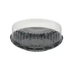 Pactiv PB10B250FY, 9X2.5-Inch Black Base/Clear Lid Pie Containers, 140/CS