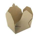 Pactiv SMB01KEC, 5x4x2.5-Inch Kraft #1 Folded Paper Container, 180/CS