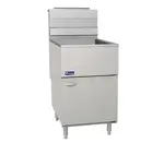 Pitco 65C, 2-Basket Floor Gas Fryer, NSF, CSA