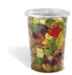 Placon RD32C, 32 Oz Deli Container, 500/Cs. Lids Are Sold Separately