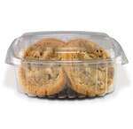 Placon CS32DL, 32-Ounce Crystal Seal Clear PET Combo, Container with Dome Lid, 200/CS