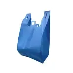 SafePro 1/6NWBL, 1/6 Plain Blue Non Woven Reusable Shopping Bag, 300/CS