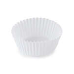 SafePro 2.5BC-X 2.5-Inch White Paper Baking Cups, 1000/PK