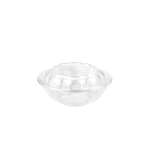 SafePro 24SW150, 24 Oz Clear PET Swirl Bowl with Lid Combo, 150/CS