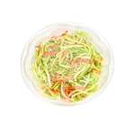 SafePro 24SW150, 24 Oz Clear PET Swirl Bowl with Lid Combo, 150/CS