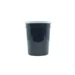 SafePro 32HDBK 32 Oz Black Plastic HD Soup Combo, Containers with Flat Lid, 250/CS