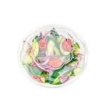 SafePro 32SW150, 32 Oz Clear PET Swirl Bowl with Lid Combo, 150/CS