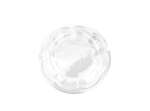 SafePro 40SW100, 40 Oz. 10-inch Crystal Clear PET Swirl Bowl with Swirl Lid Combo, 100/CS