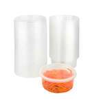 SafePro 8R, 8 Oz Clear Plastic Deli Containers, 500/CS. Lids Sold Separately.