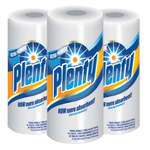 Plenty BNT, 2-Ply 6x11-Inch 110 Sheet White Flex Paper Towel Rolls, 12/CS