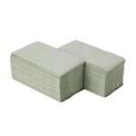 SafePro DNAP-SAGE, 1/8 Fold 15x17-Inch 2-Ply Sage Paper Dinner Napkins, 1000/CS