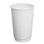 SafePro DWW-20, 20 Oz White Double Wall Paper Hot Cups, 500/CS