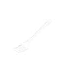 SafePro FHC Clear Heavyweight Plastic Forks, 1000/CS