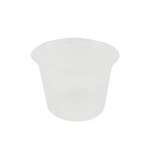 SafePro FK1, 1 Oz Clear Polypropylene Portion Cup, 2500/CS. Lids Sold Separately.