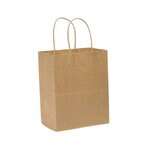 SafePro JUM, 18x7x19-Inch Kraft Paper Shopping Bag with Handles, 200/CS