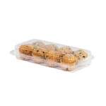 SafePro LBH-691, 12.5x6x2.5-Inch Clear Hinged Containers, 250/CS