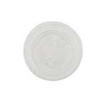 SafePro LFK1 Clear Polypropylene Lid for 1 Oz Portion Cup, 2500/CS