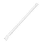 SafePro PSWW 7.75-Inch White Wrapped Paper Jumbo Straws, 3200/CS