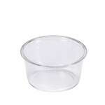 SafePro PTRDC12, 12 Oz PET Clear Round Deli Containers, 500/CS. Lids Sold Separately