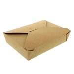 Safepro Eco SB02 49 Oz 8.75x6.25x1.88-Inch Take-out Microwavable Kraft Paper Container #2, 200/CS