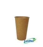 SafePro Eco SB32, 16 Oz Kraft Recyclable Paper Cups, 1000/CS (Discontinued)