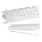 SafePro STRC 7.75-Inch Paper Wrapped Clear Jumbo Straws, 380/PK, 24 Packs/CS