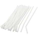 SafePro STRF-X 7.75-Inch Wrapped Flexible Straws, 400/PK