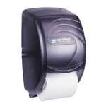 San Jamar R3590TBK, Oceans Duett Standard Bath Tissue Dispenser, Black Pearl, Double Roll
