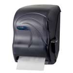 San Jamar T1190TBK, Oceans Savvy Lever Roll Towel Dispenser, Black Pearl