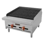 Sierra SRCB-24, 24-inch Charbroiler with 2 Burners, 64,000 BTU (Discontinued)
