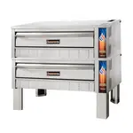 Sierra SRPO-60G-2, 60-inch Gas Full-Size Pizza Double Deck Oven, 176,000 BTU