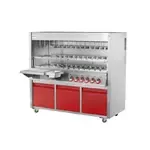 Skyfood CH-26TEPRM, 43-Inch Liquid Propane Gas Outdoor Grill Charbroiler