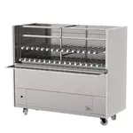 Skyfood CMDL-38T, 61-Inch Floor Model Charcoal Barbecue Grill