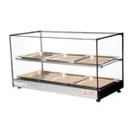 Skyfood FWDS2-33-6P, 22-Inch Food Warmer Display Case - Double Shelf with 6 Pans