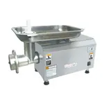 Skyfood PCI-21G-SS, #22 Bench Style Stainless Steel Meat Grinder, 1-1/2 HP