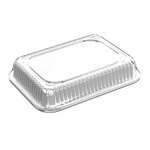 Smart USA PL205, 8.25L x 6W x 1H-Inch Clear PET Dome Lids for 1.5 and 2.25-Lbs Oblong Aluminum Foil Pans, 500/CS