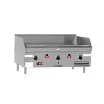 Southbend HDG-60-M, 60-Inch Countertop Gas Griddle with Manual Controls - 100,000 BTU