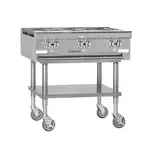 Southbend HDO-36, 6 Burner Countertop Gas Hotplate / Range with Manual Controls