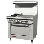 Southbend S36D-2GL, 36-Inch Gas Restaurant Range