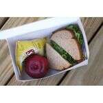 SCT 2729, 9x5x3-Inch White Chicken Paper Box Container, 250/CS