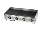 Star Manufacturing 6048CBF, 48-Inch Star-Max Countertop Lava Rock Gas Charbroiler, cULus, UL, ISO 9001:2000