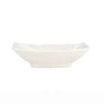 Thunder Group 0001BB 2 Oz 3.5 x 2.38 Inch Asian Blue Bamboo Melamine Rectangular White Sauce Dish, DZ