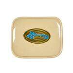 Thunder Group 0010J 6.5 x 5.5 Inch Asian Wei Melamine Rectangular Plate, DZ