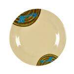 Thunder Group 1014J 14.12 Inch Asian Wei Melamine Round Plate, DZ
