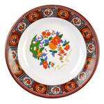 Thunder Group 1106TP 3 Oz 6 Inch Asian Peacock Melamine Round Soup Plate, DZ