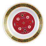 Thunder Group 1110TR 12 Oz 10.38 Inch Asian Longevity Melamine Round Soup Plate, DZ