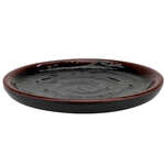 Thunder Group 1712TM 11.75 Inch Asian Tenmoku Round Melamine Plate, DZ